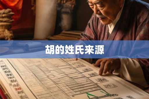 胡的姓氏来源