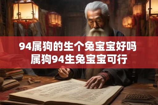 94属狗的生个兔宝宝好吗 属狗94生兔宝宝可行 94属狗的生个兔宝宝好吗 属狗94生兔宝宝可行