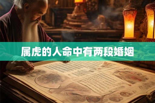 属虎的人命中有两段婚姻