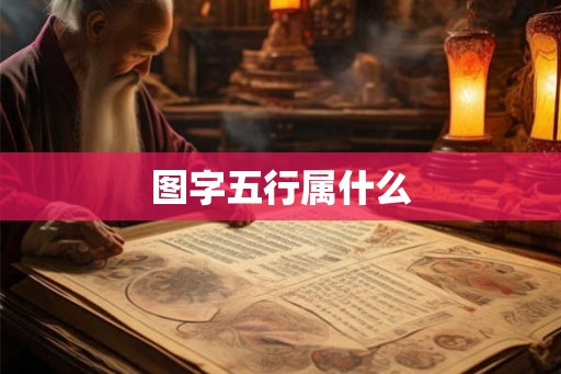 图字五行属什么