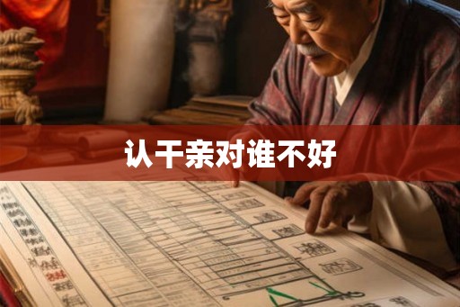 认干亲对谁不好