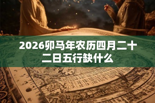 2026卯马年农历四月二十二日五行缺什么