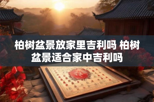 柏树盆景放家里吉利吗 柏树盆景适合家中吉利吗 柏树盆景放家里吉利吗 柏树盆景适合家中吉利吗