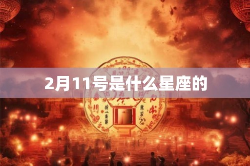 2月11号是什么星座的