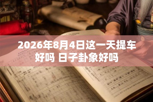 2026年8月4日这一天提车好吗 日子卦象好吗