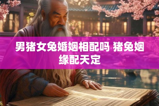 男猪女兔婚姻相配吗 猪兔姻缘配天定