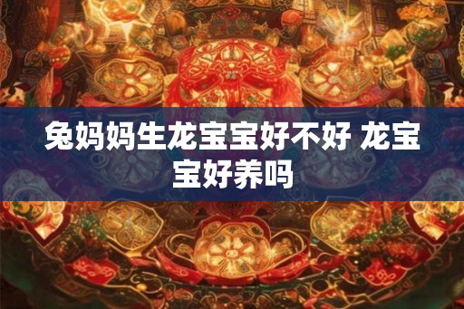 兔妈妈生龙宝宝好不好 龙宝宝好养吗 兔妈妈生龙宝宝好不好 龙宝宝好养吗