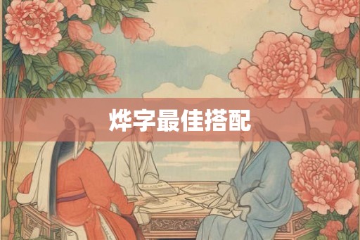 烨字最佳搭配