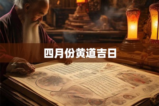 四月份黄道吉日