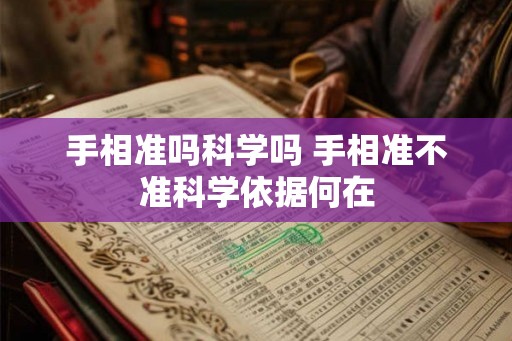 手相准吗科学吗 手相准不准科学依据何在