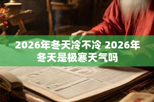 2026年冬天冷不冷 2026年冬天是极寒天气吗