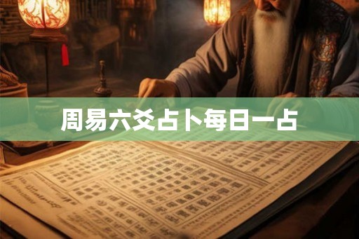 周易六爻占卜每日一占