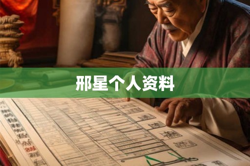 邢星个人资料