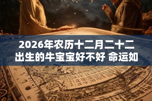 2026年农历十二月二十二出生的牛宝宝好不好 命运如何