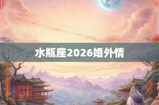 水瓶座2026婚外情
