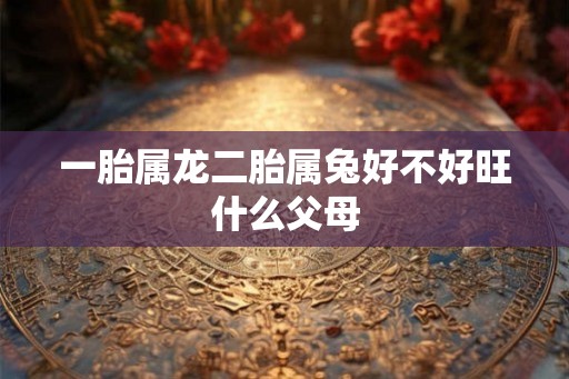 一胎属龙二胎属兔好不好旺什么父母