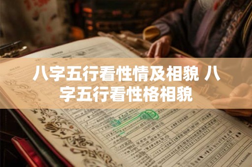 八字五行看性情及相貌 八字五行看性格相貌