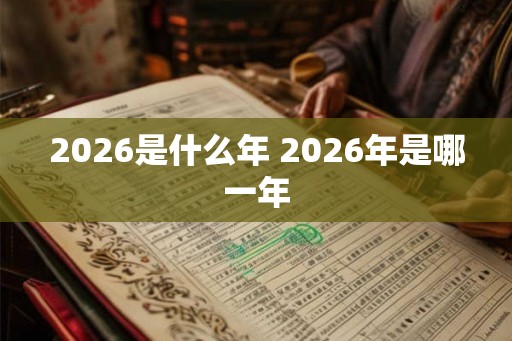 2026是什么年 2026年是哪一年