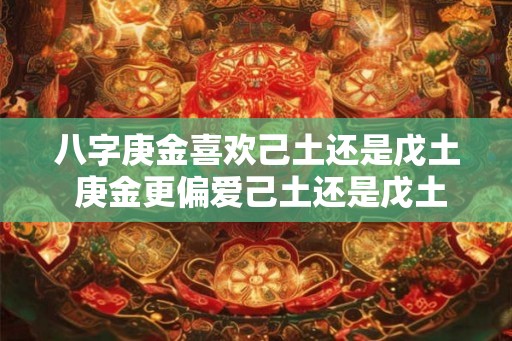 八字庚金喜欢己土还是戊土 庚金更偏爱己土还是戊土