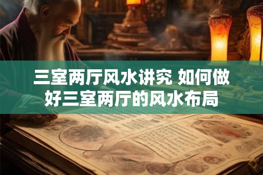三室两厅风水讲究 如何做好三室两厅的风水布局 三室两厅风水讲究 如何做好三室两厅的风水布局