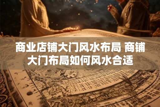 商业店铺大门风水布局 商铺大门布局如何风水合适 商业店铺大门风水布局 商铺大门布局如何风水合适