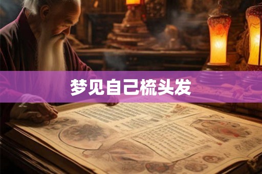 梦见自己梳头发