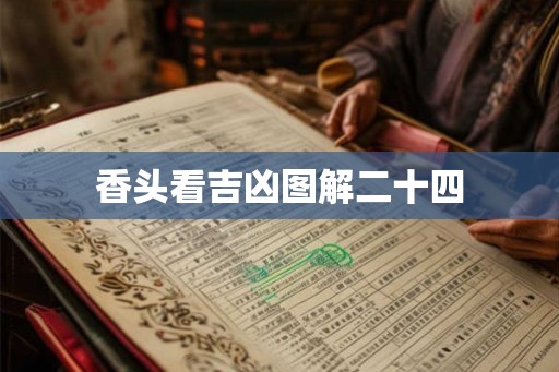 香头看吉凶图解二十四