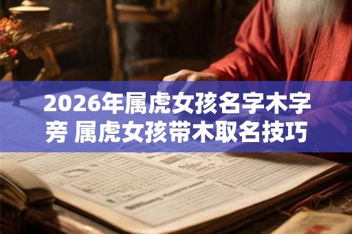 2026年属虎女孩名字木字旁 属虎女孩带木取名技巧