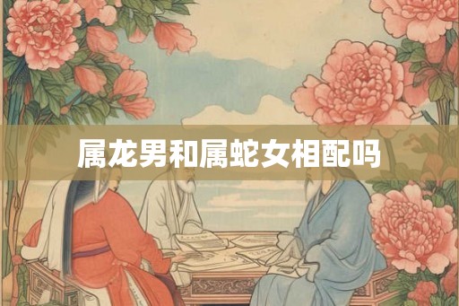属龙男和属蛇女相配吗 属龙男和属蛇女相配吗