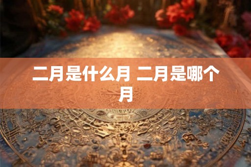 二月是什么月 二月是哪个月