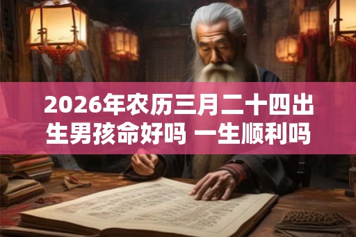 2026年农历三月二十四出生男孩命好吗 一生顺利吗