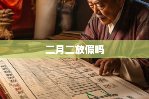 二月二放假吗 二月二放假吗