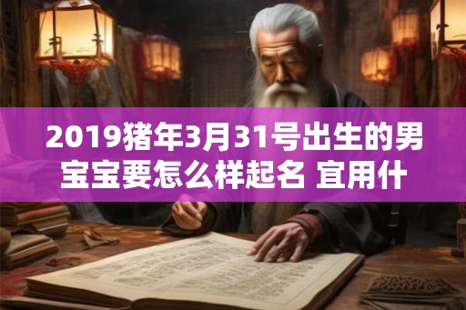 2019猪年3月31号出生的男宝宝要怎么样起名 宜用什么字