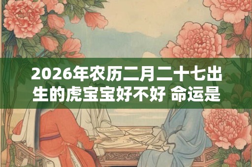 2026年农历二月二十七出生的虎宝宝好不好 命运是好是坏 2026年农历二月二十七出生的虎宝宝好不好 命运是好是坏