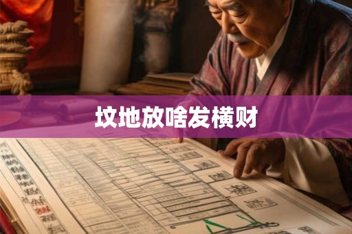 坟地放啥发横财