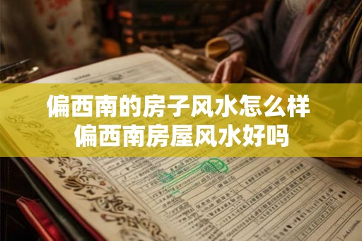 偏西南的房子风水怎么样 偏西南房屋风水好吗 偏西南的房子风水怎么样 偏西南房屋风水好吗
