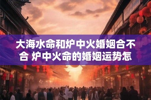 大海水命和炉中火婚姻合不合 炉中火命的婚姻运势怎样