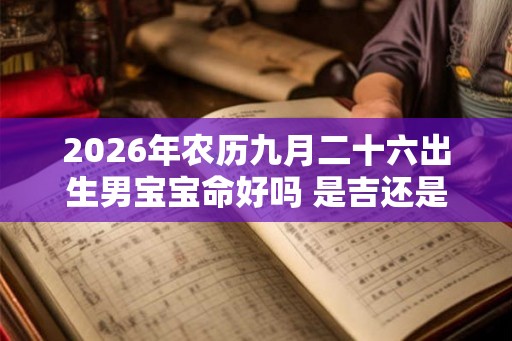 2026年农历九月二十六出生男宝宝命好吗 是吉还是凶