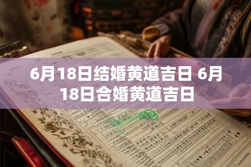 6月18日结婚黄道吉日 6月18日合婚黄道吉日 6月18日结婚黄道吉日 6月18日合婚黄道吉日
