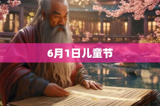 6月1日儿童节