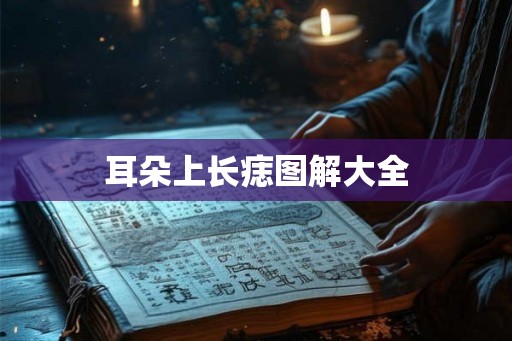 耳朵上长痣图解大全