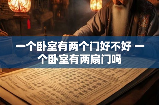 一个卧室有两个门好不好 一个卧室有两扇门吗 一个卧室有两个门好不好 一个卧室有两扇门吗