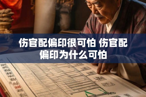 伤官配偏印很可怕 伤官配偏印为什么可怕