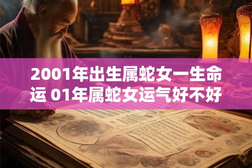 2001年出生属蛇女一生命运 01年属蛇女运气好不好