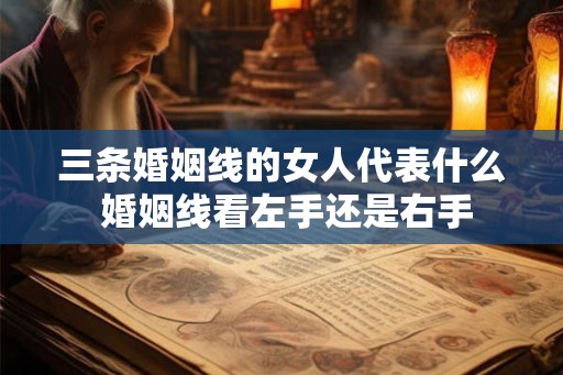 三条婚姻线的女人代表什么 婚姻线看左手还是右手 三条婚姻线的女人代表什么 婚姻线看左手还是右手