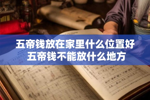 五帝钱放在家里什么位置好 五帝钱不能放什么地方 五帝钱放在家里什么位置好 五帝钱不能放什么地方
