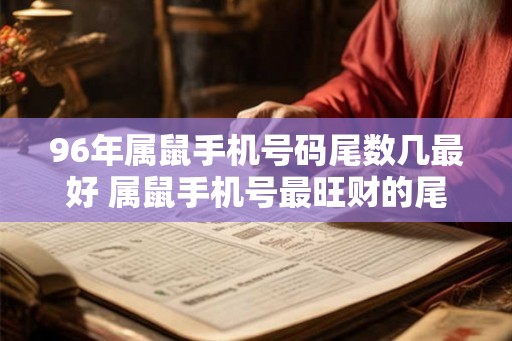 96年属鼠手机号码尾数几最好 属鼠手机号最旺财的尾数