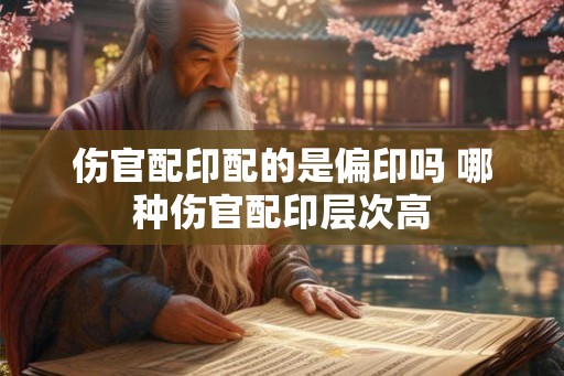 伤官配印配的是偏印吗 哪种伤官配印层次高