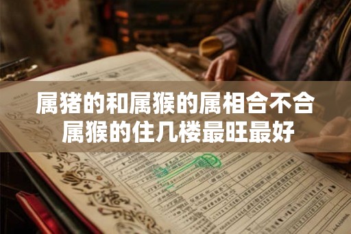 属猪的和属猴的属相合不合 属猴的住几楼最旺最好