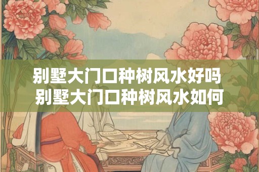 别墅大门口种树风水好吗 别墅大门口种树风水如何